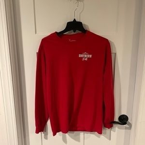Southern, y’all medium long sleeve T-shirt, gently worn and laundered